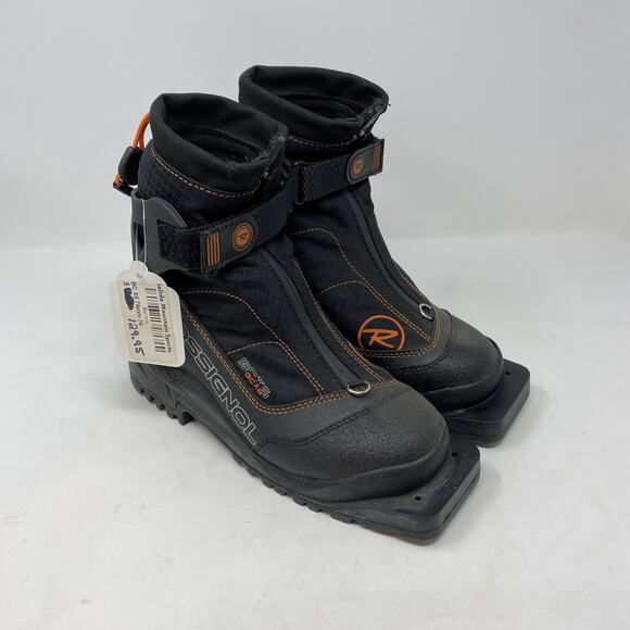 Rossignol BC X6 Backcountry Cross Country XC Ski Boots Sz 36 75mm Black Vibram - Picture 1 of 11